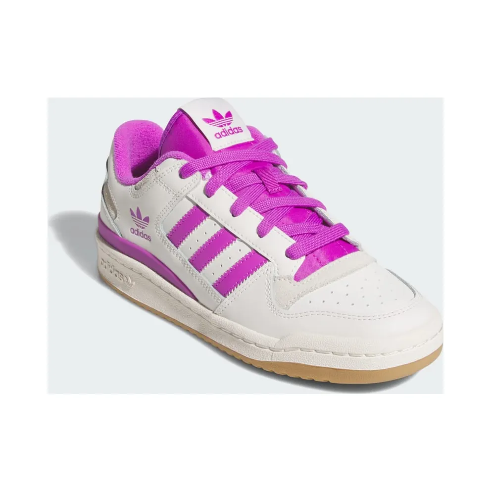 Adidas Forum Low CL “White / Purple” (JR0474)