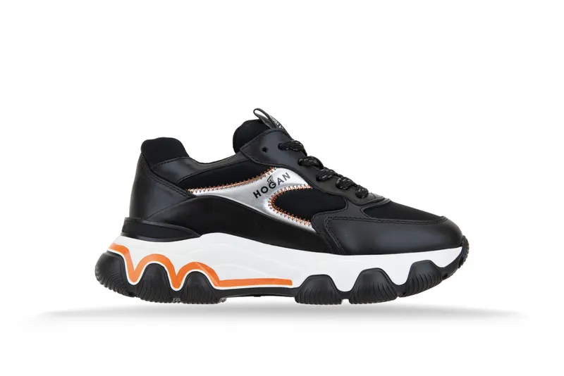 Hogan Hyperactive “Black/Silver/Orange” (GYW5490DJ80 P3V B999)