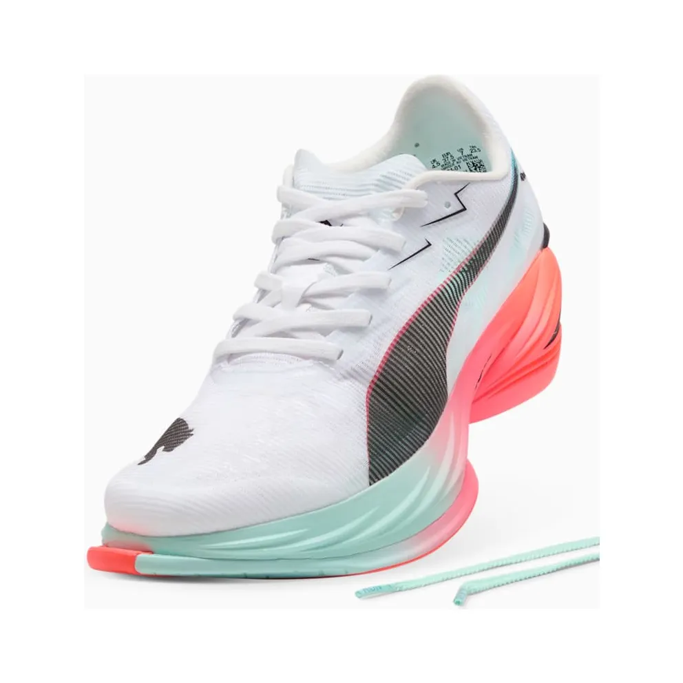 Puma Fast-R Nitro Elite 3 White Glowing Red Mint (312061-01)