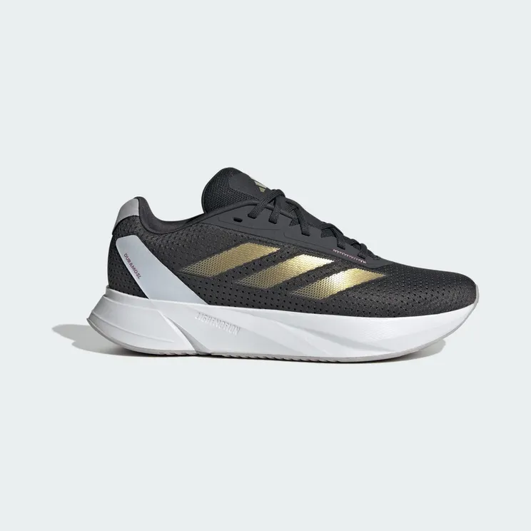 adidas Duramo SL “Carbon / Gold Metallic / Preloved Purple” (IF9474)
