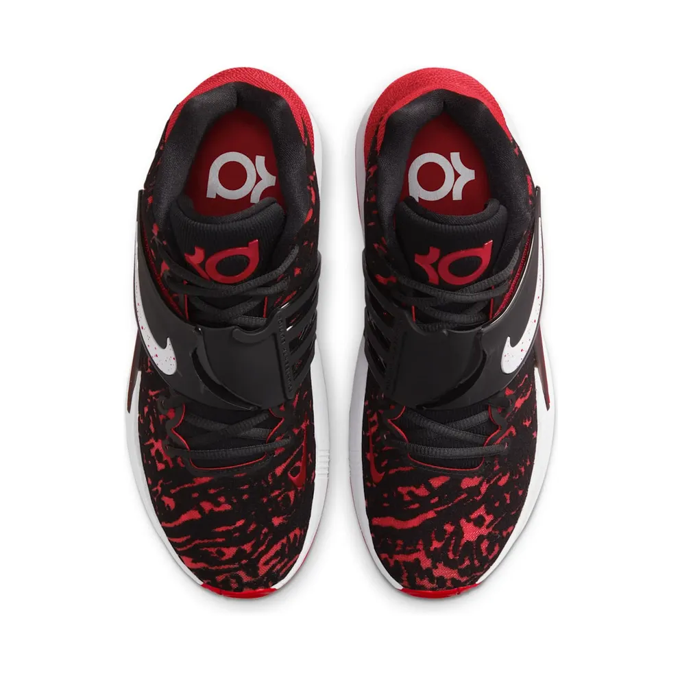 Nike KD14 “Black / White / University Red” (CW3935-006)
