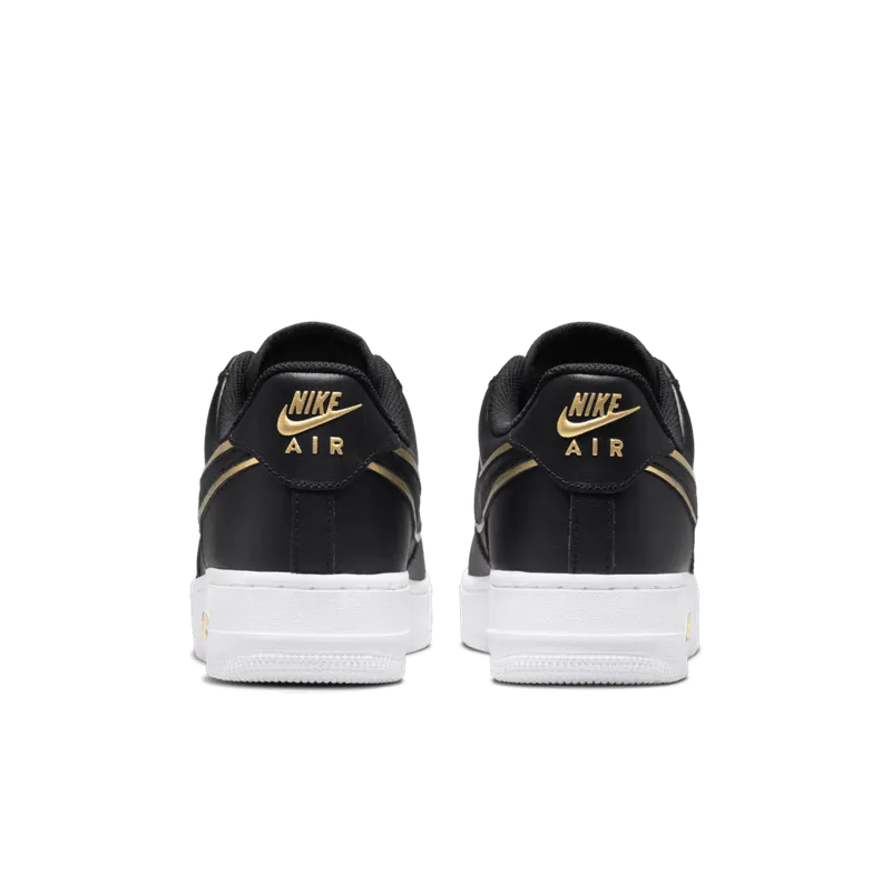 Nike Air Force 1 07 Black Metalic Gold (DA8481-001)