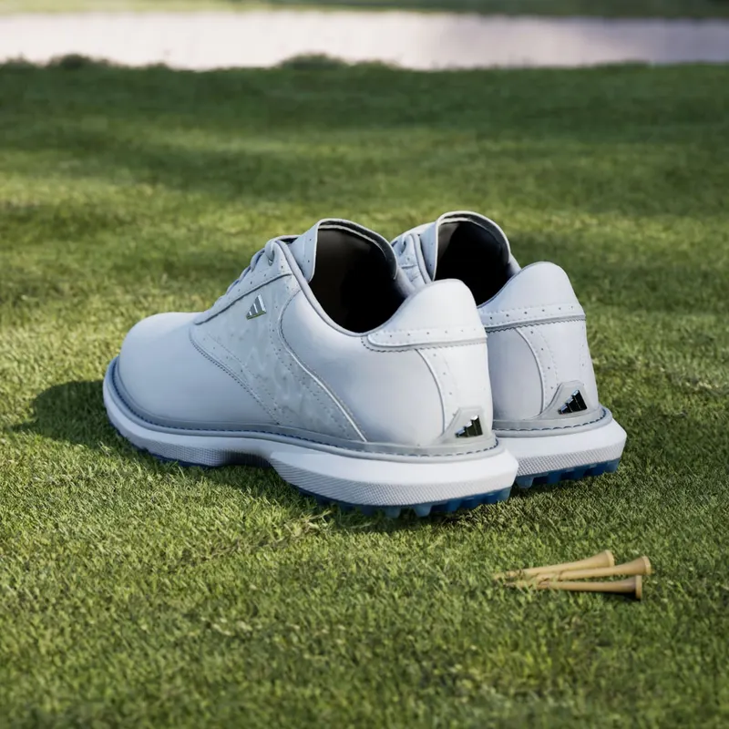 Adidas MC70 SPIKELESS Golf Shoes Dash Grey / Halo Silver / Lucid Ray Blue (JQ3493)