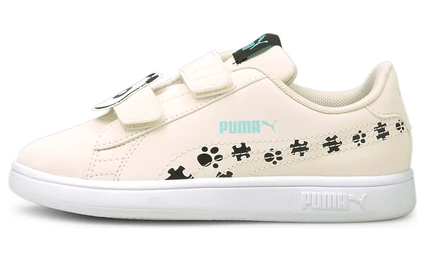 Puma Smash v2 Summer Animals kinderen Zwart/Wit (368788-02)