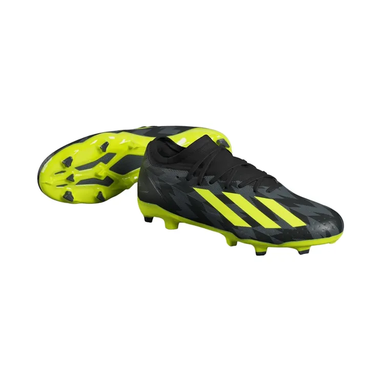 adidas X CrazyFast .3 Injection FG Core Black Team Solar Yellow 2 Grey Five (IG0758)