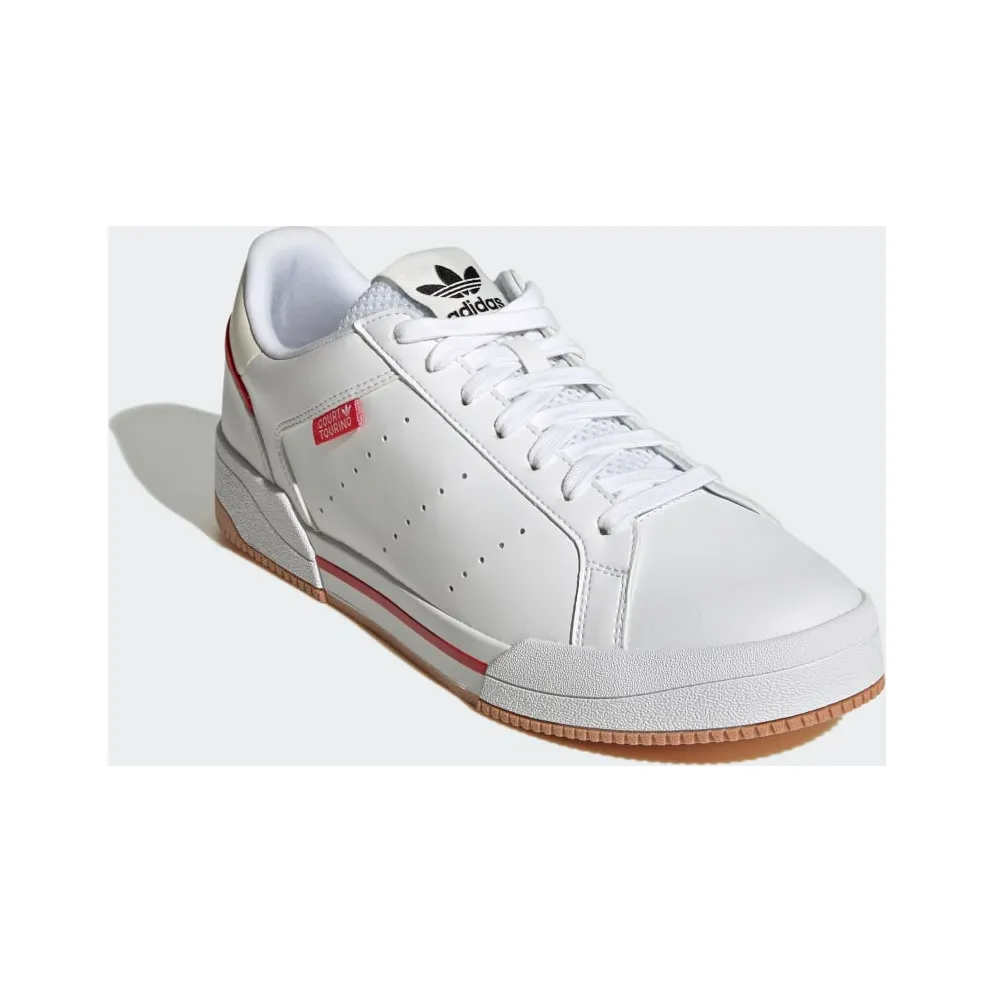 Adidas Court Tourino Cloud White / Cloud White / Vivid Red (GX4378)