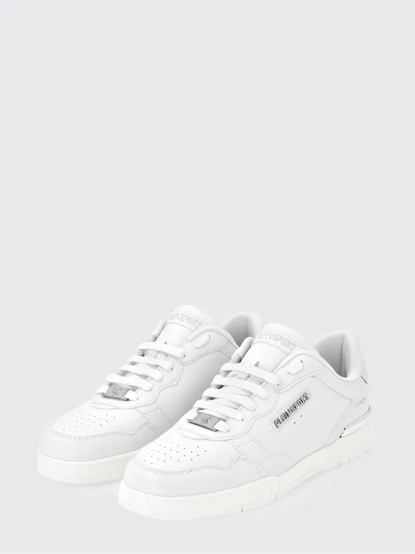 Plein Sport Viper II Leather Sneakers Philipp Plein White (SAESUSC0738STE003N01)