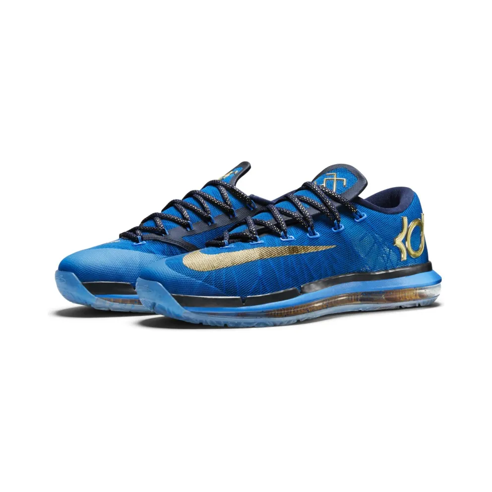 Nike KD 6 Elite Supremacy Photo Blue/Metallic Gold-Midnight Navy (683250-474)