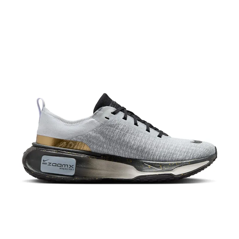 Nike ZoomX Invincible Run 3 White Dark Smoke Grey Light Smoke Grey Black (IB2756-100)