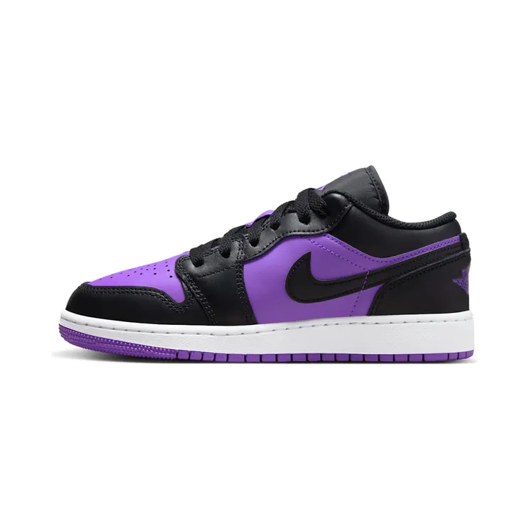 Jordan 1 Low “Purple Venom / White / Black” (553560-505)