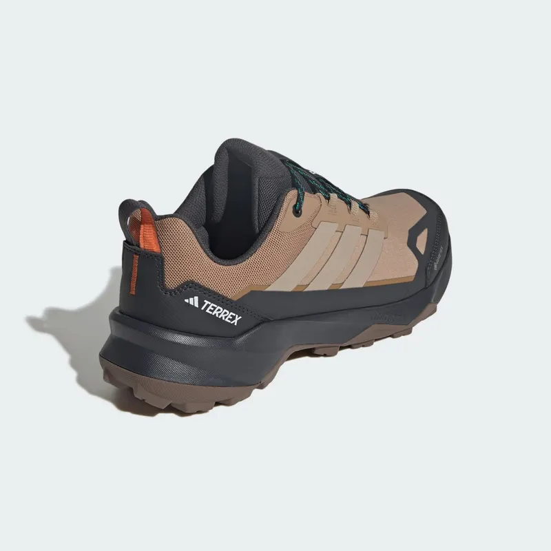 Adidas Terrex Skychaser AX5 GORE-TEX Hiking Shoes Cardboard / Blanch Cargo / Semi Impact Orange (JH7801)
