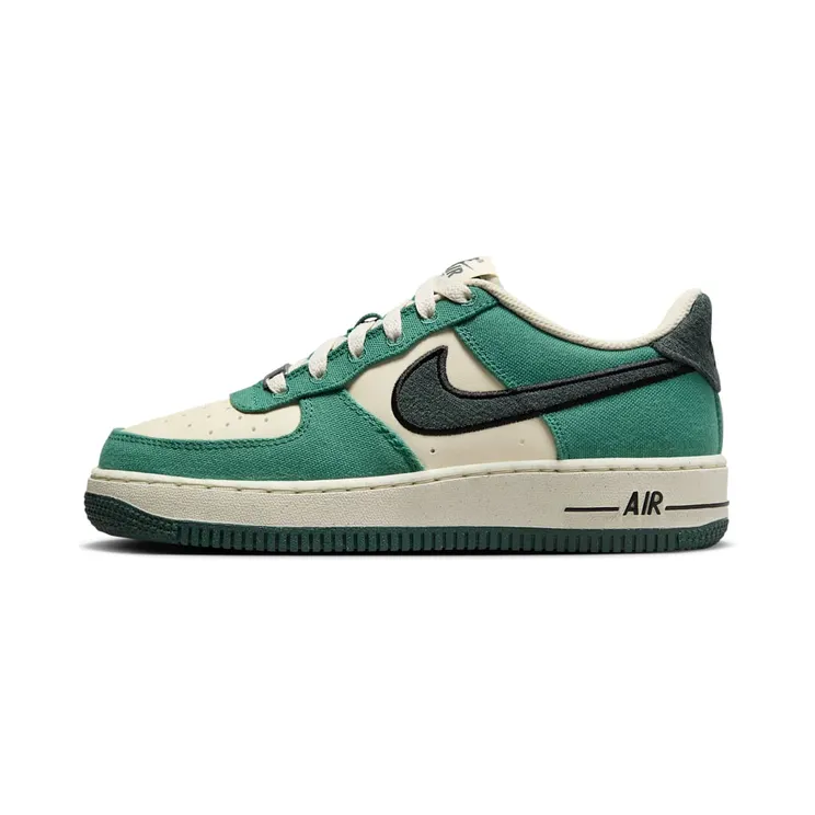 Nike Air Force 1 Notebook Doodle “Coconut Milk / Bicoastal / Gum Dark Brown / Vintage Green” (FN4731-100)