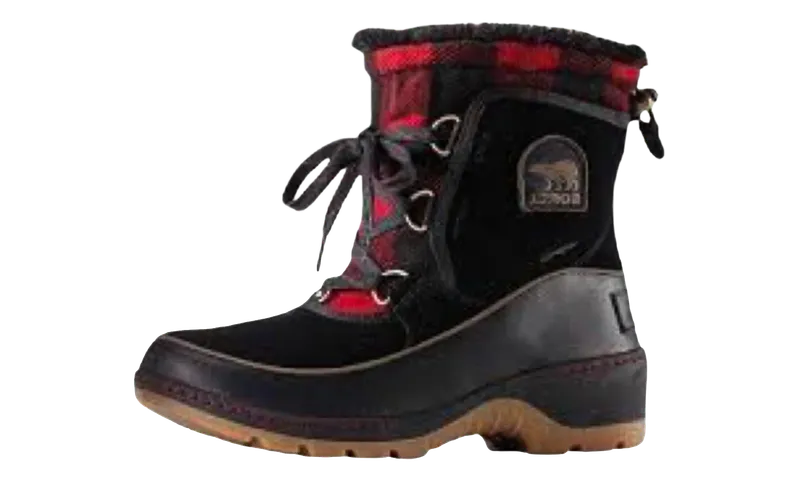Sorel Tivoli III Womens “Black / Red Buffalo Plaid” (NL2536-010)