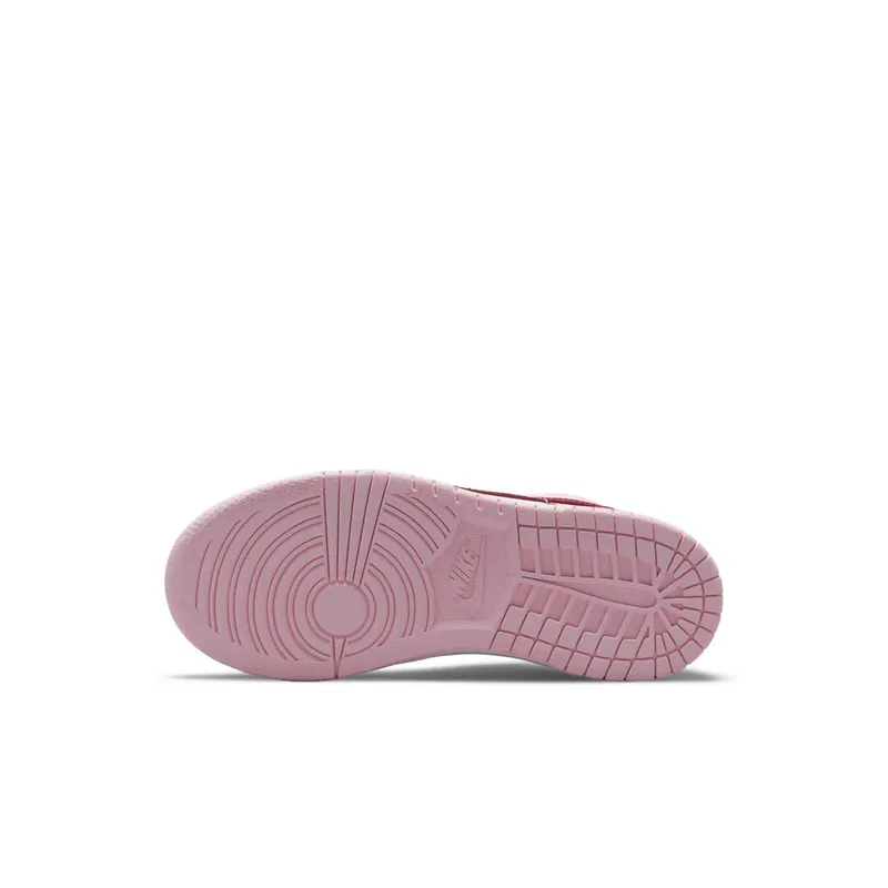 Nike Dunk Low Pink Red White (PS) (CW1588-601)