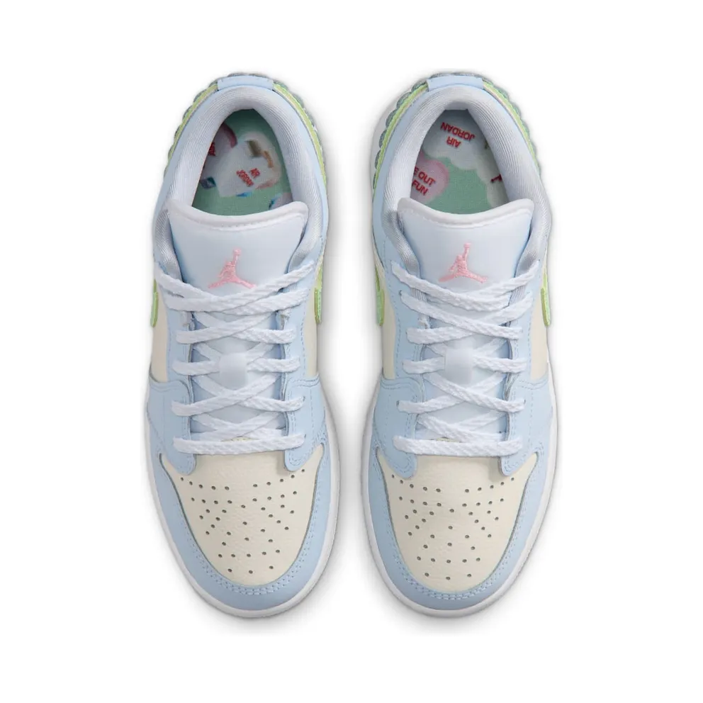 Air Jordan One Low Half Blue / Sail / White (IB7113-403)
