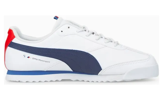 Puma BMW M Motorsport Roma Via motorsportschoenen Wit/Blauw (307099-02)