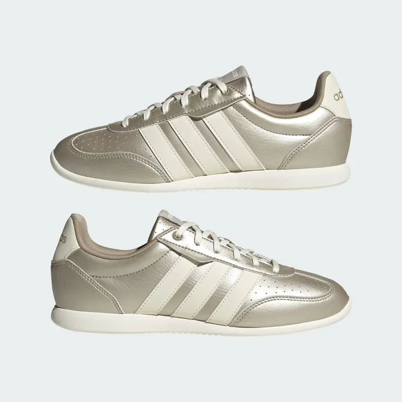 Adidas BARREDA LO-Shoes Cyber Metallic / Off White / Beige (HQ7383)