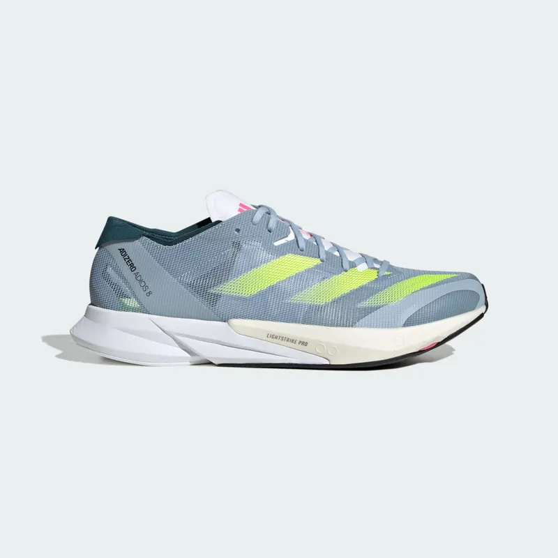 adidas Adizero Adios 8 Wonder Blue Lucid Lemon (H03615)
