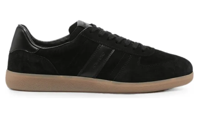 Tom Ford Suede Leather-trim “Black” (LCL046N J1584 NRC)