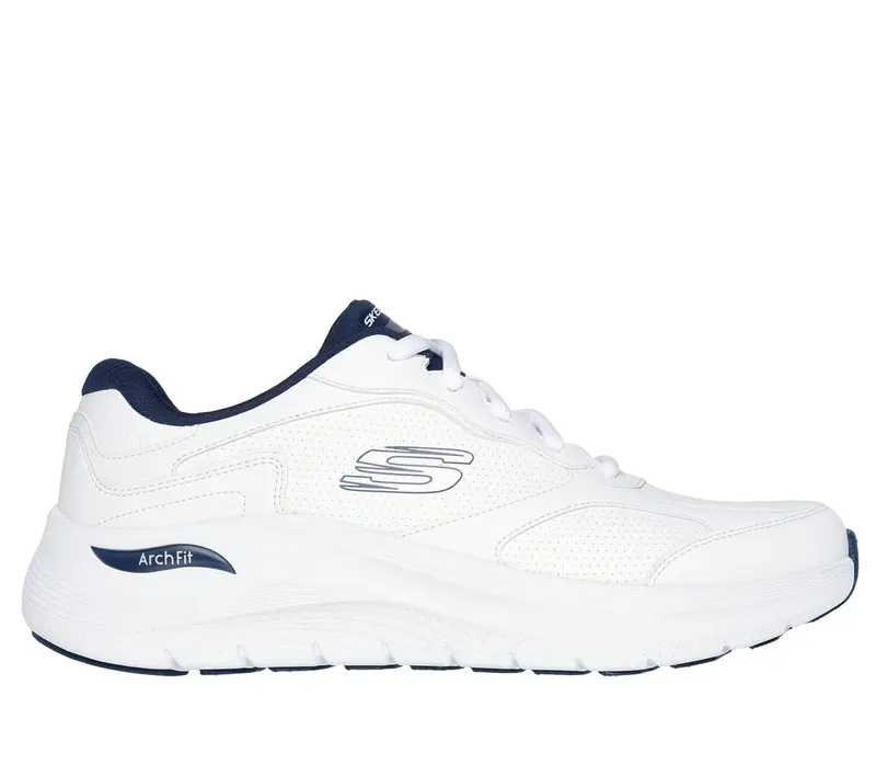 Skechers Arch Fit 2.0 – Safehouse Sneaker White/Marine