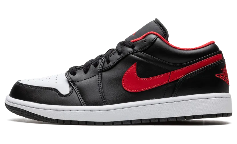 Jordan 1 Low GS “Black Toe Medium Olive” (553560-092)