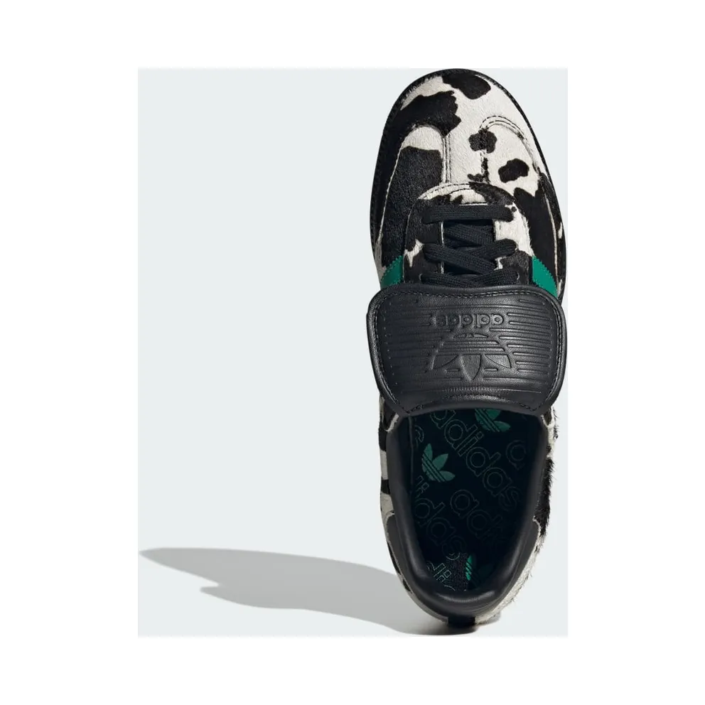 Adidas Samba LT Core Black / Lucid Blue / Gold Metallic “Animal Print” (JS3930)