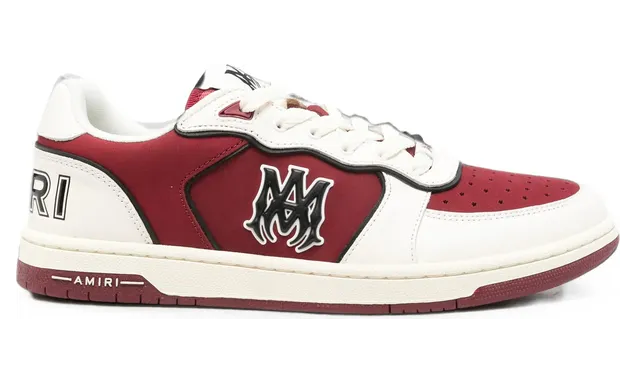 Amiri Newport Logo-patch Panelled “White/Red” (AM426SN017 00DP)
