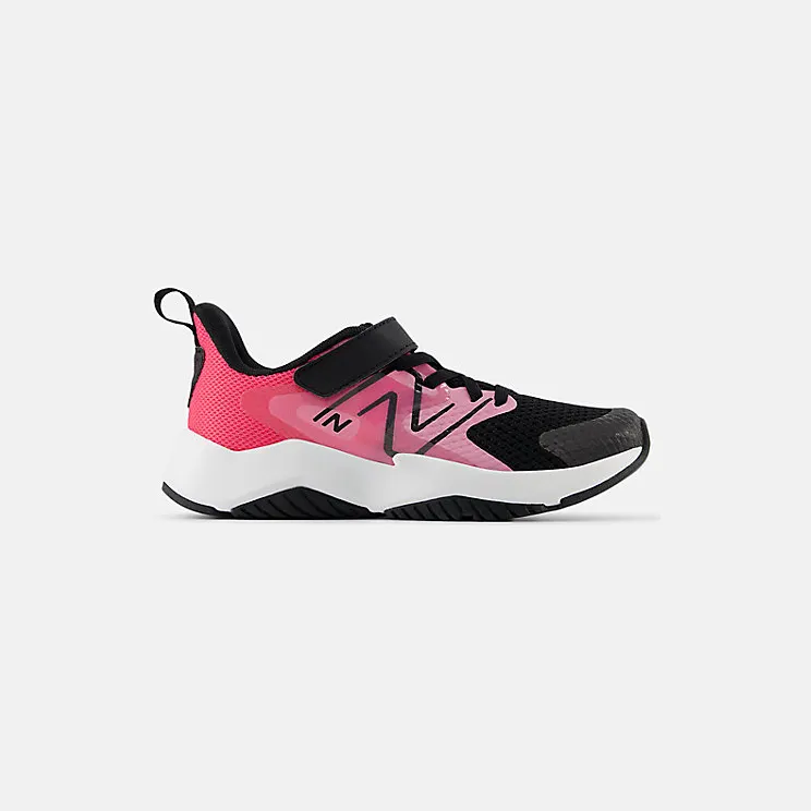 New Balance Rave Run v2 Bungee Lace Signal Pink Black (YTRAVAS2)