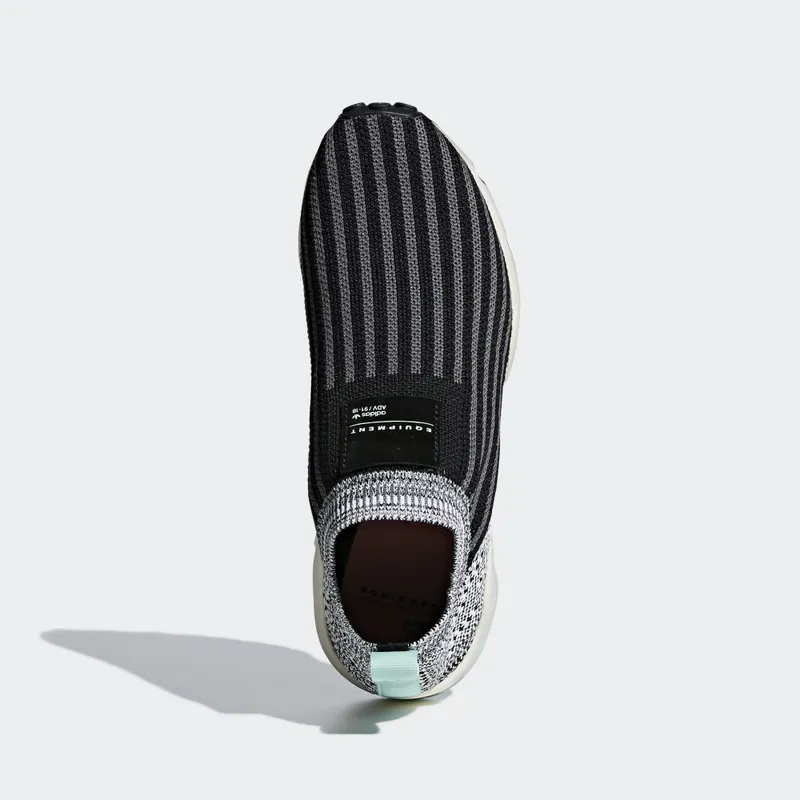 adidas EQT Support Sock Black White Clear Mint (W) Core Black/Cloud White/Clear Mint (B37528)