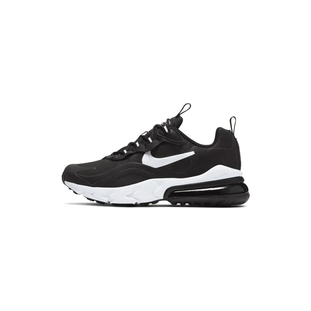 Nike Air Max 270 React Black (GS) Black/Black/White (BQ0103-009)