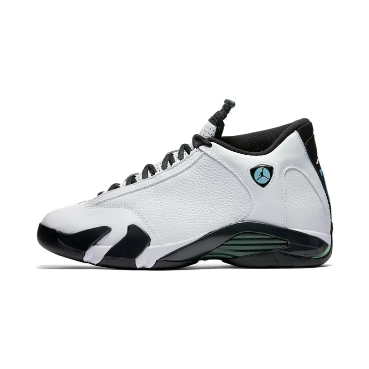 Air Jordan 14 Retro Oxidized “White / Oxidised Green / Legend Blue / Black” (487471-106)