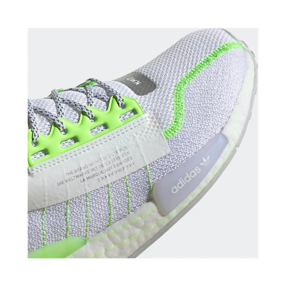 adidas NMD_R1 V2 Cloud White / Signal Green / Grey One (GX0538)