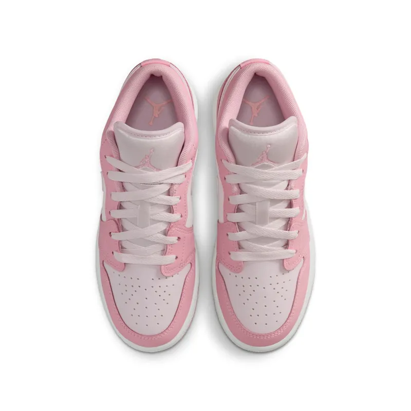 Air Jordan 1 Low GS “Medium Soft Pink White'” (553560-614)