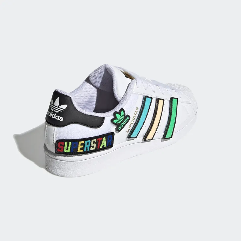 Adidas Superstar Cloud White / Core Black / Gold Metallic (Q47342)