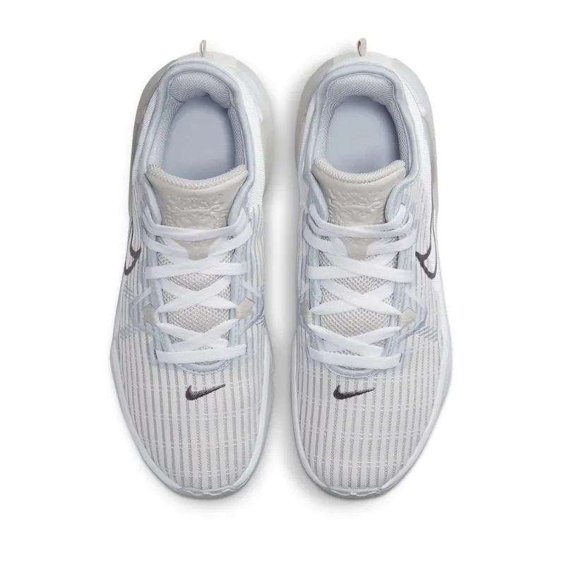 Nike LeBron Witness 6 Summit White Metallic Pewter (CZ4052-102)