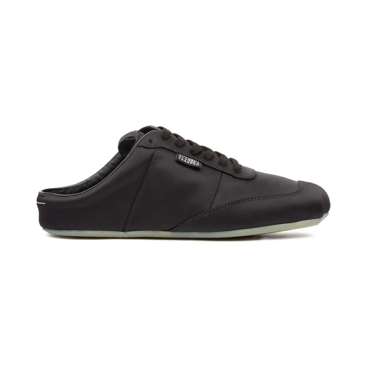 Maison Margiela MM6 Maison Margiela Factory aus Satin “Black” (S59WS0246P7559)