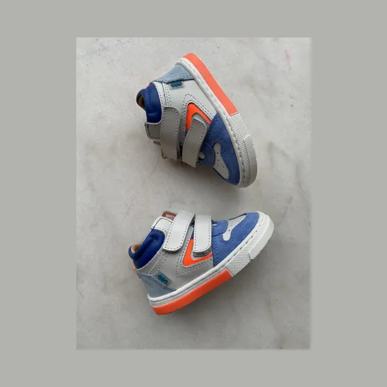 GBB wit,blauw,oranje (AN65912B)