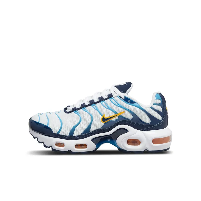 Nike Air Max Plus White University Gold University Blue Midnight Navy (CD0609-100)