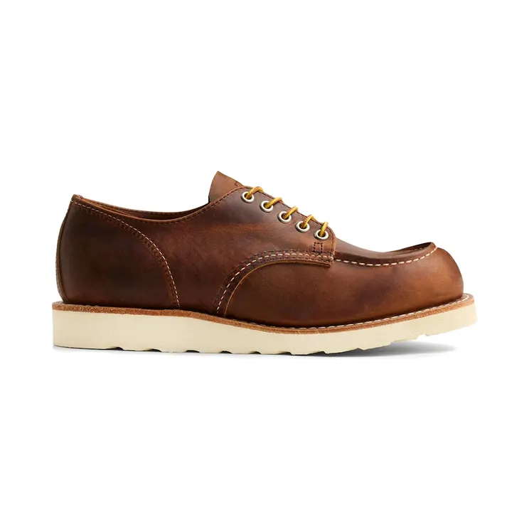 Red Wing Shoes Classic Moc Oxford Copper Rough & Tough Leather (08077D-COPPER)