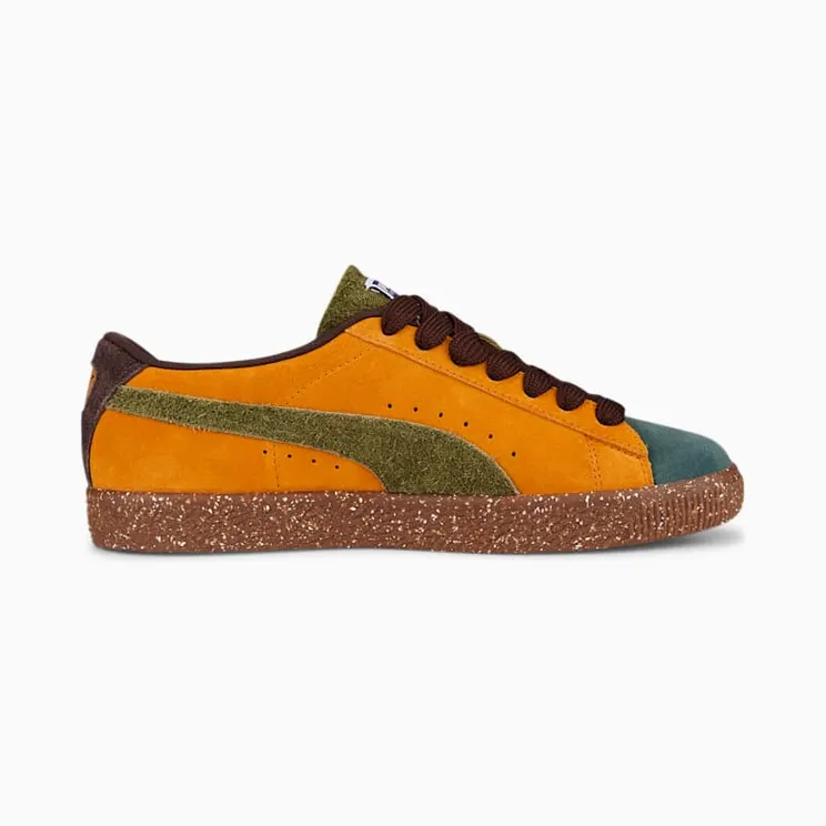 Puma x Perks And Mini Suede Vtg Green/Orange/Brown (38703601)