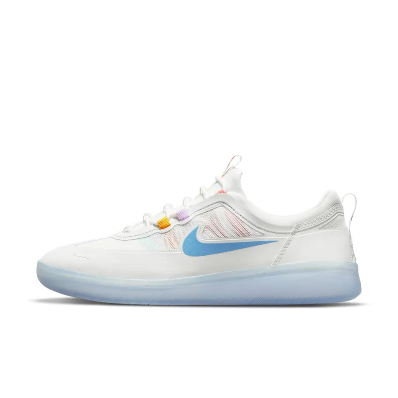 Nike SB Nyjah Free 2 Summit White Icy Sole “Summit White / Pink Salt / Lilac / Coast” (BV2078-106)