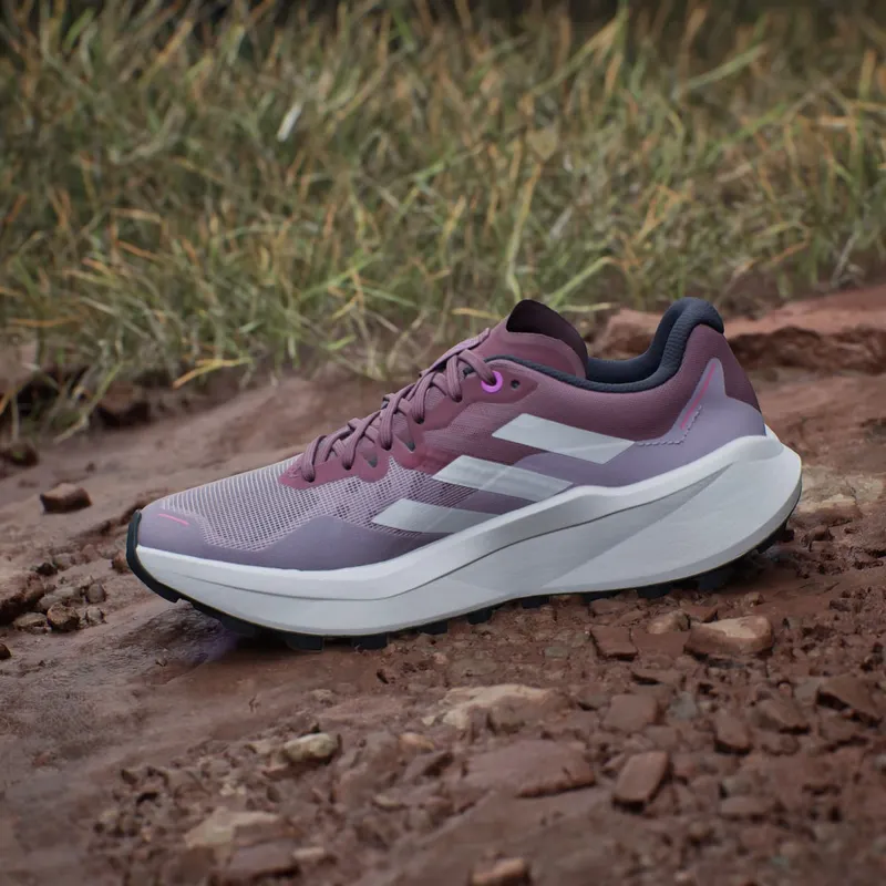 Adidas Terrex Agravic 3 Trail Running Preloved Fig / Grey One / Pink Fusion (IG6583)