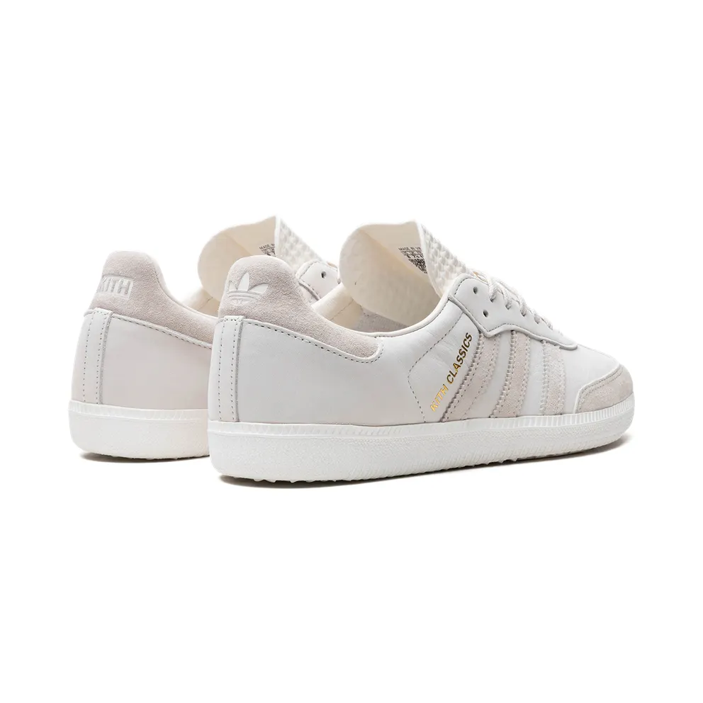 Adidas Samba “Kith – Classics Program – Cloud White” (IH0090)