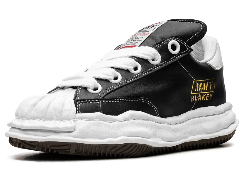 Maison Mihara Yasuhiro Blakey Low OG Puffer Sole “Black/White” (A12FW723-BLKWHT) (3)