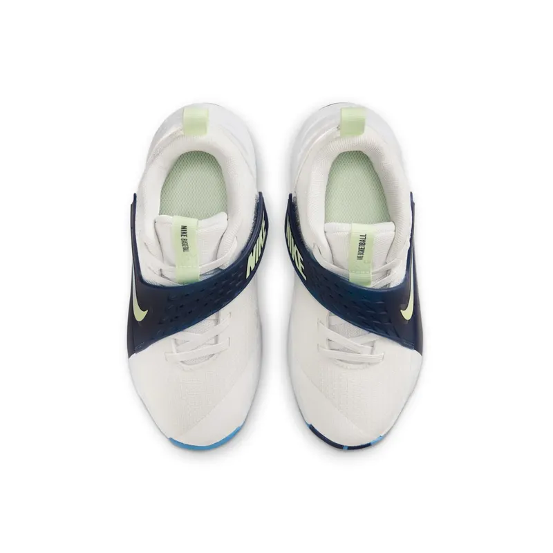 Nike Team Hustle D 12 White Midnight Navy Volt Tint (HF6280-104)