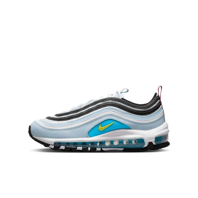 Nike Air Max 97 GS “Blue Whisper Opti Yellow” (921522-408)