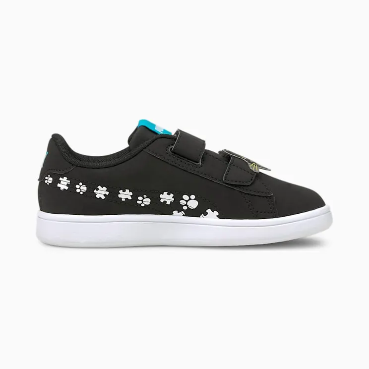 Puma Smash v2 Summer Animals kinderen Wit/Zwart (368788-01)