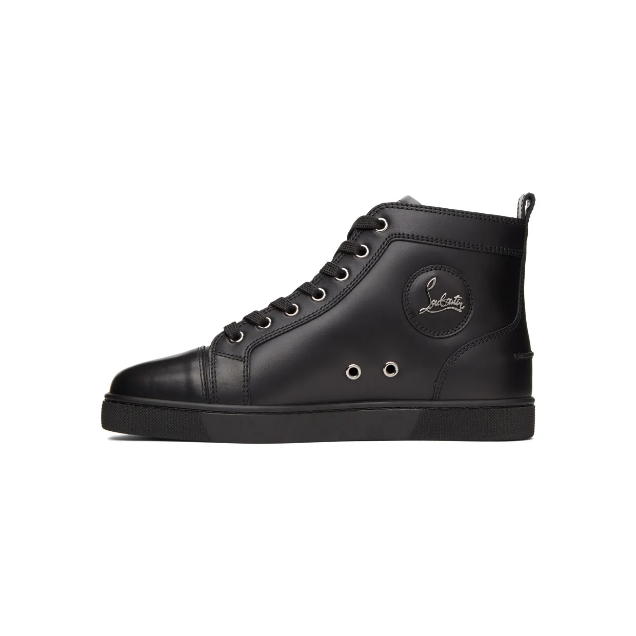 Christian Louboutin Black Louis High-Top Sneakers (3091177) (3)