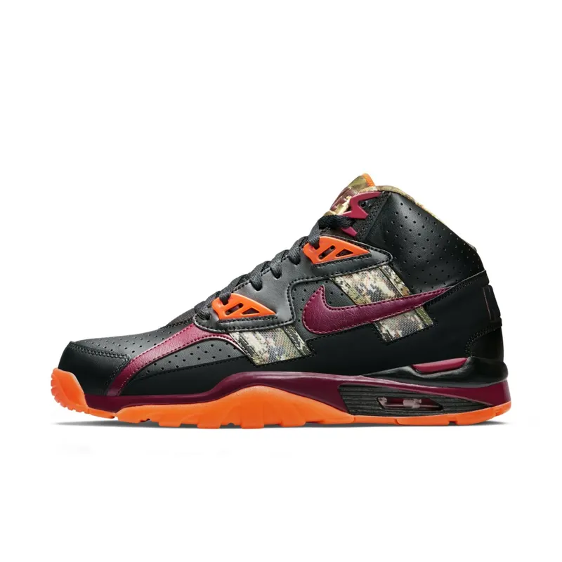 Nike Air Trainer SC High Camo Black Crimson Black/Hyper Crimson-Team Red (685151-001)