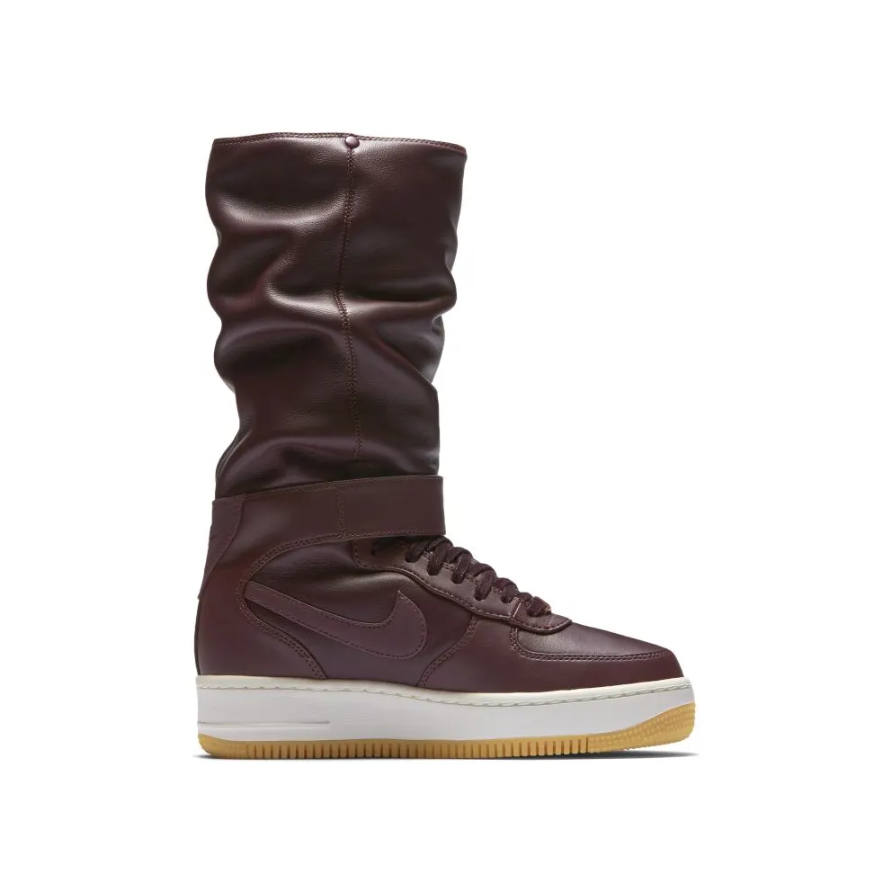 Nike Air Force 1 Upstep Warrior Deep Burgundy Dark Cayenne (W) Deep Burgundy/Dark Cayenne (860522-600)
